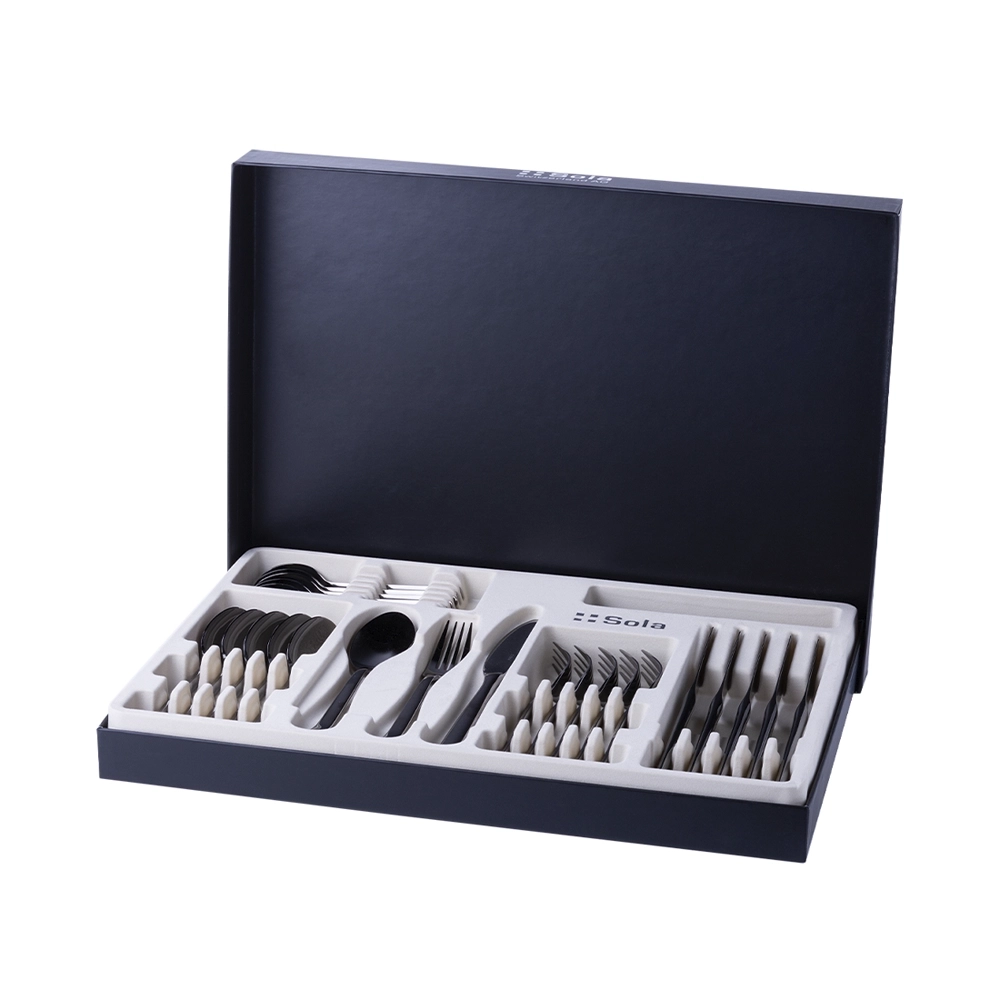 Sola Costa Rica PVD Besteckset 30-tlg. Grey poliert