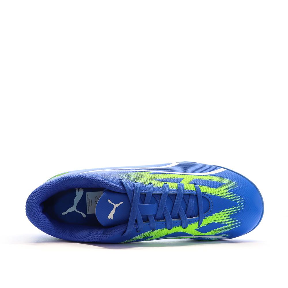 Puma Chaussures de Futsal Bleu Garçon Ultra Play It