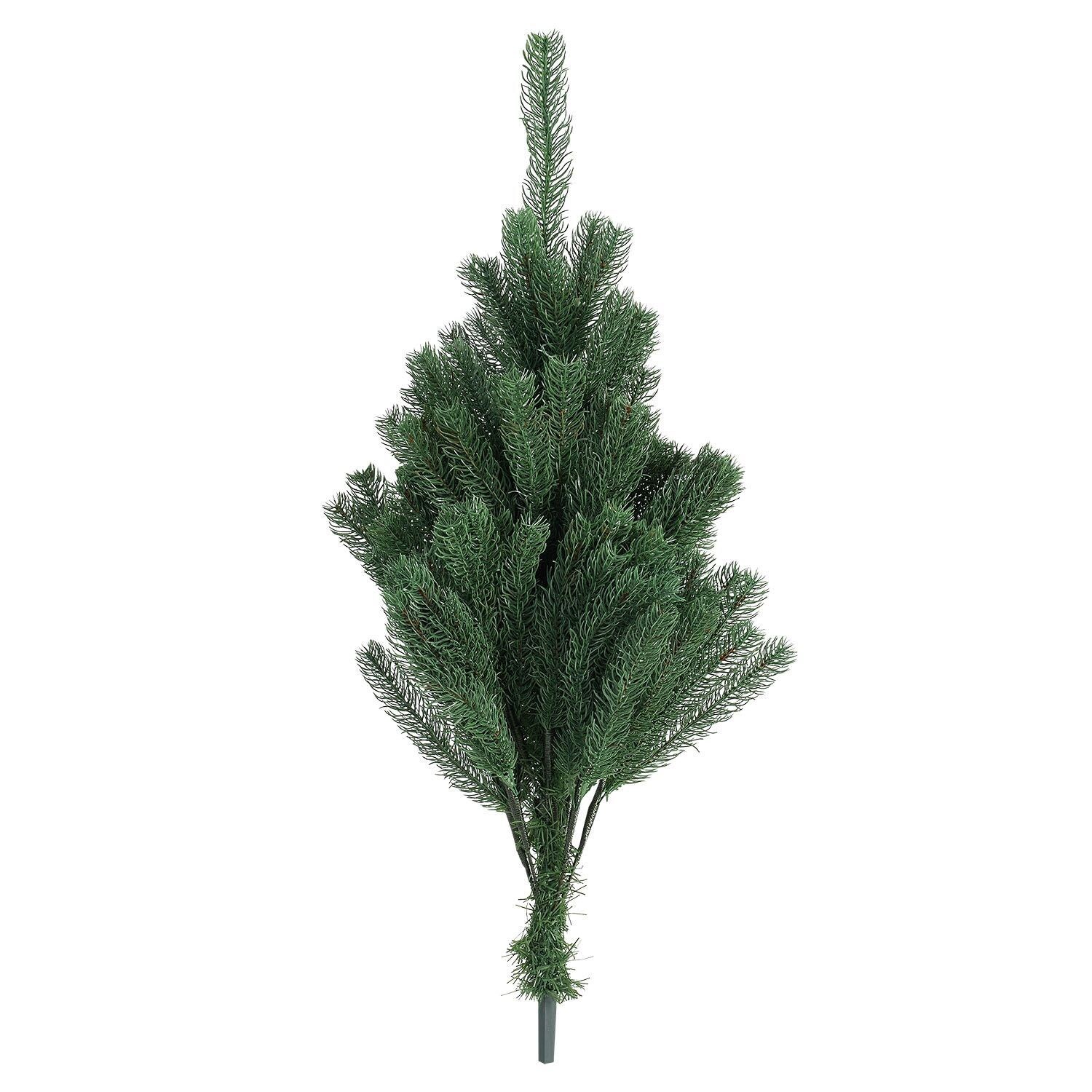 Juskys Weihnachtsbaum Talvi 180 cm hoch – künstlicher Tannenbaum aus PE-Kunststoff mit Metallständer