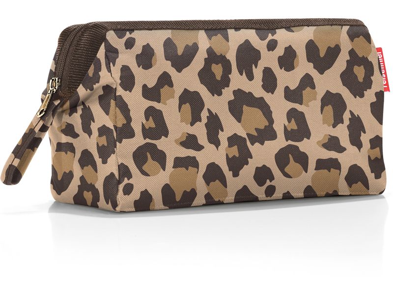 Reisenthel Necessaire Travelcosmetic Leo Macchiato Kosmetiktasche für alle wichtigen Bad-Accessoires