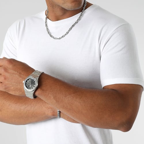 Lot De 2 Tee Shirts Oversize 0393 Noir Et Blanc