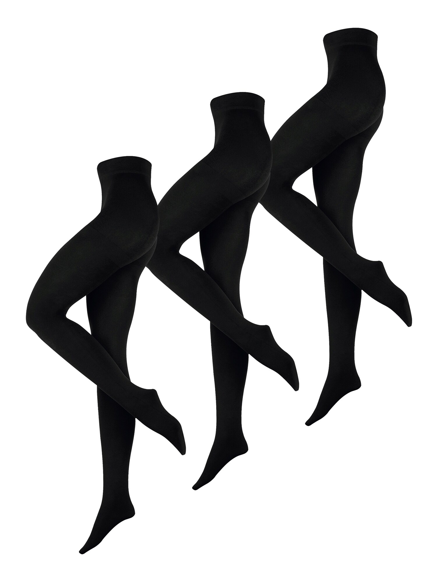 NUR DIE Damen Feinstrumpfhose Figura 25 DEN 3er Pack
