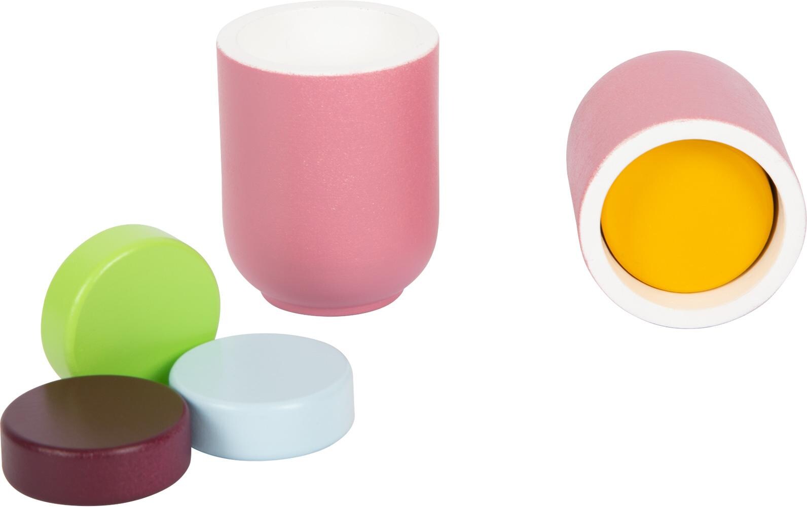 Spiel-Geschirr Set tastyModernes Geschirrset mit Tellern, Bechern, Besteck und Platzdeckchen für zwei Personen
