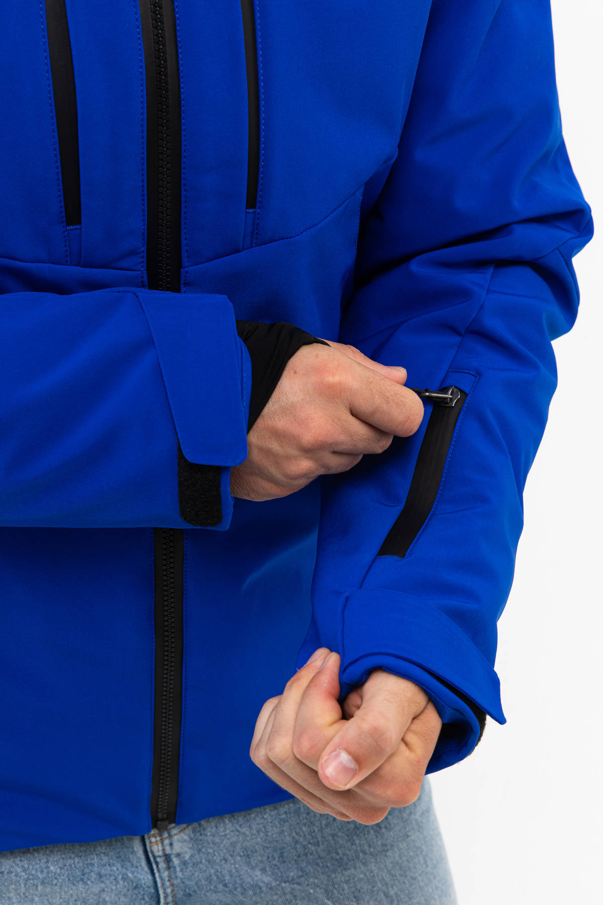 Falcon ski-jack Boris blauw