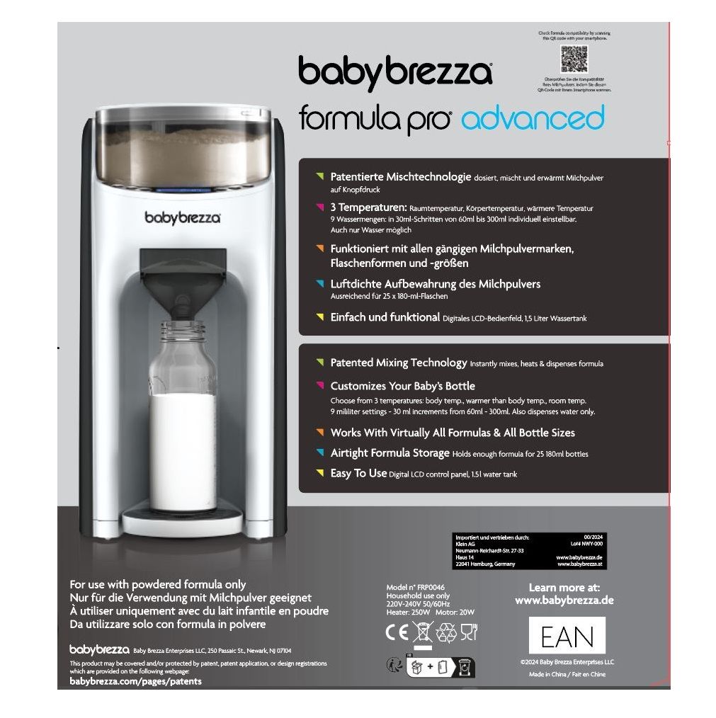 Baby Brezza Formula Pro Advanced Set