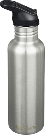 CLASSIC Edelstahlflasche  Brushed Stainless  800ml, Flip Seal Sport Cap