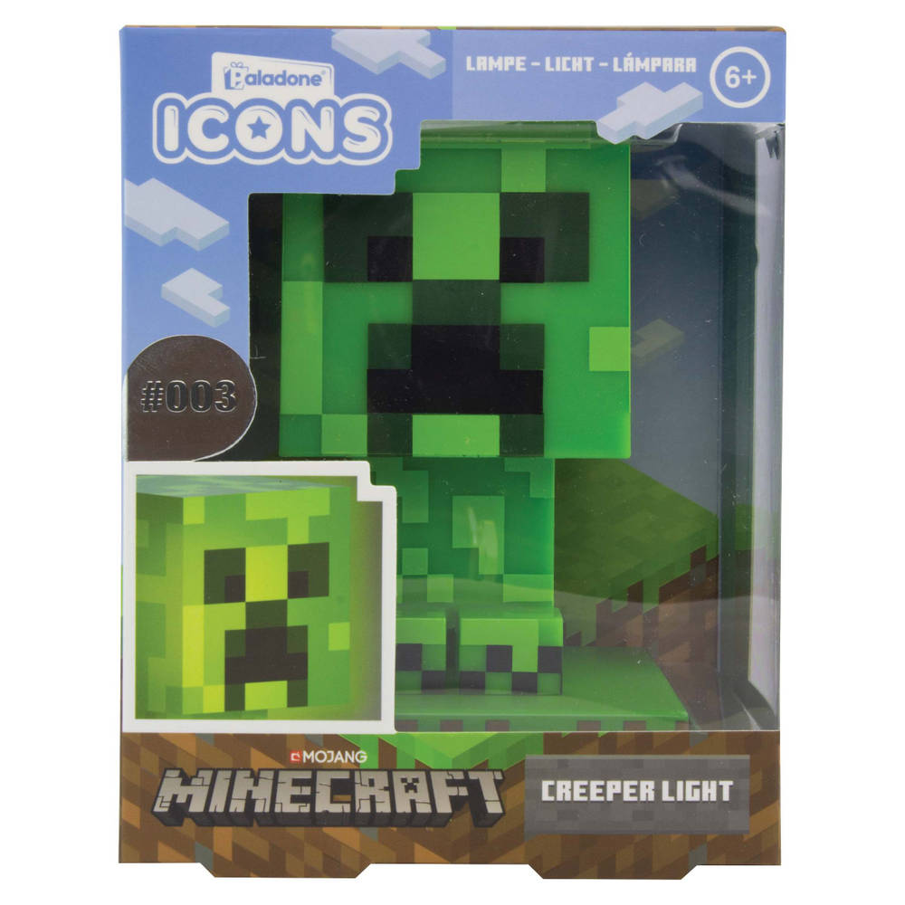 Minecraft Creeper bureaulamp