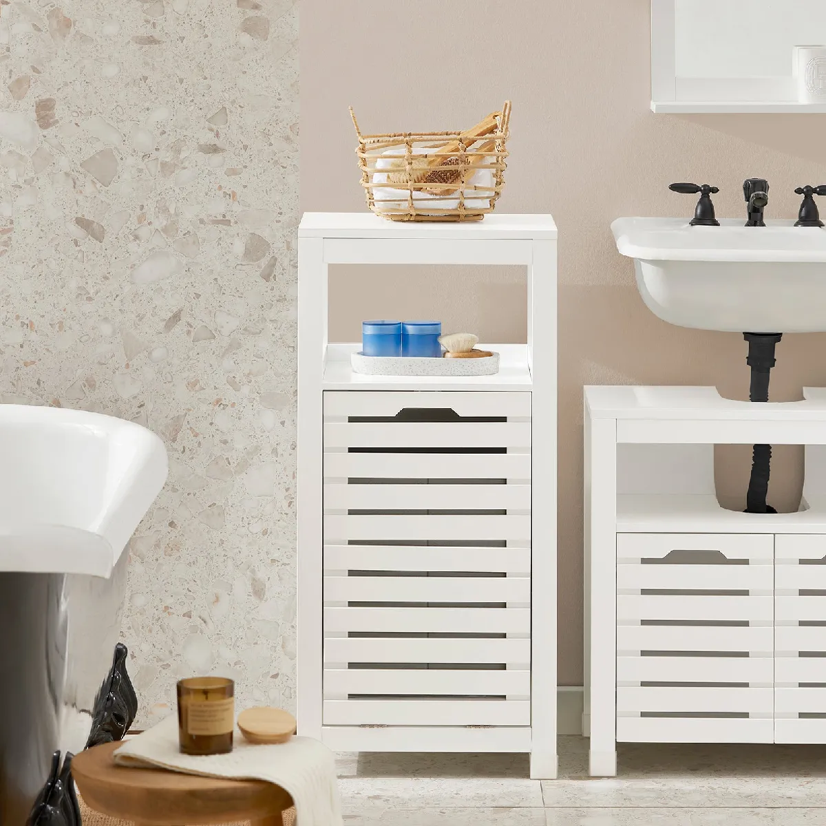 Sobuy BZR67-W - Blanc