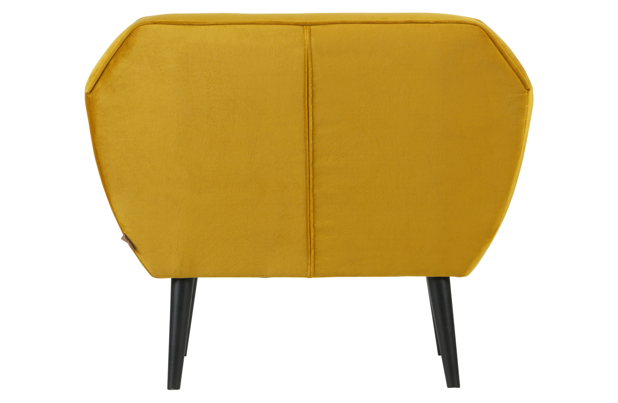 Fauteuil Rocco Fluweel - Oker