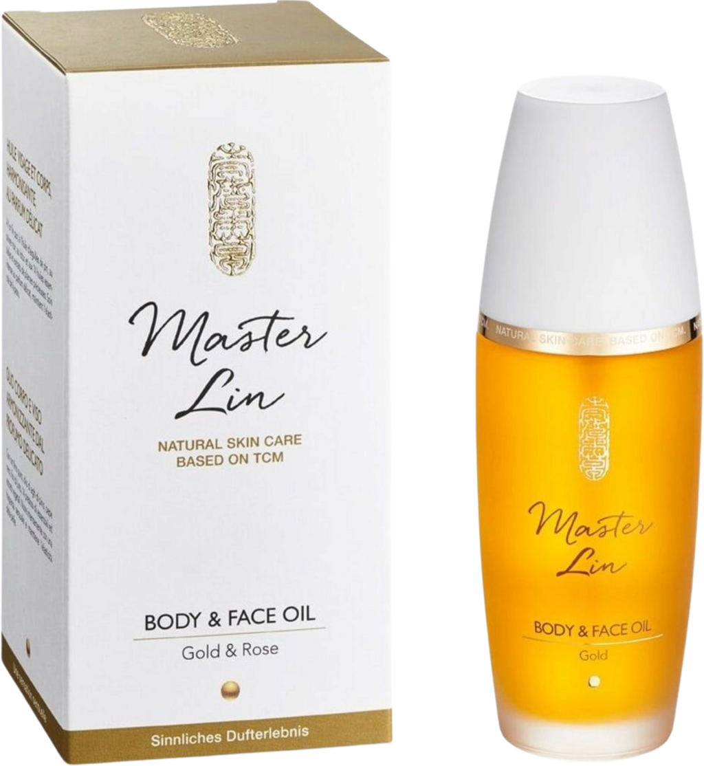Master Lin  Body & Face Oil Gold & Rose, 60 ml