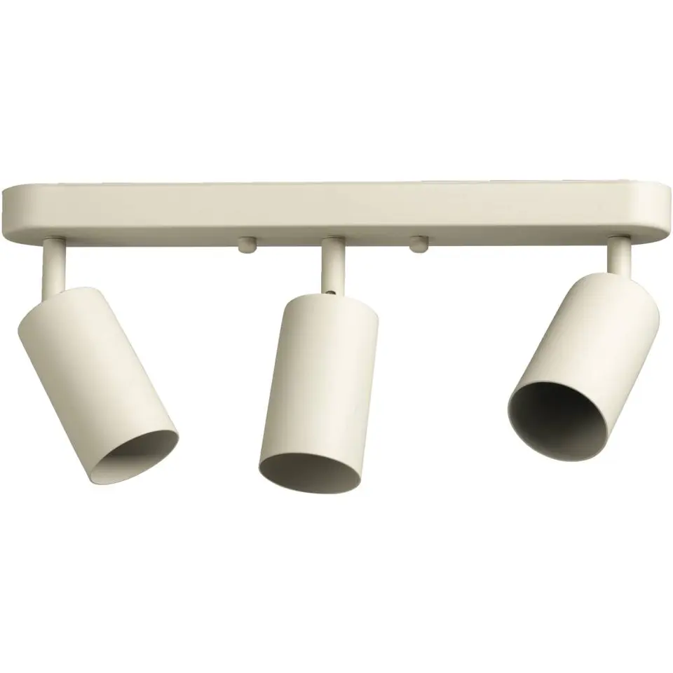 3-spot Basic - beige - 10xØ38 cm