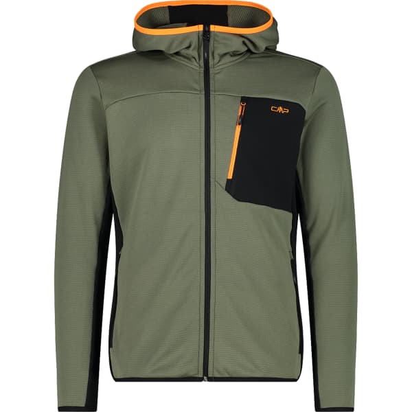 Veste de ski CMP MAN STRETCH PERFORMANCE JACKET FIX HOOD OLIVE