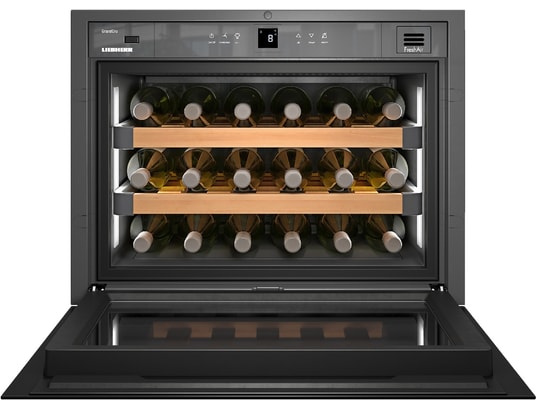 LIEBHERR - Cave à vin encastrable de vieillissement WKEgb 582-26, 18 bouteilles, niche 45 cm