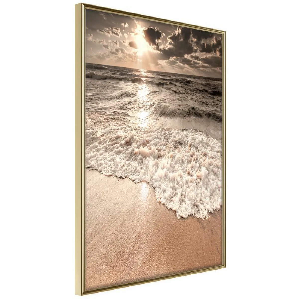 Paris Prix Affiche Encadrée Beach of Memories 20x30 cm