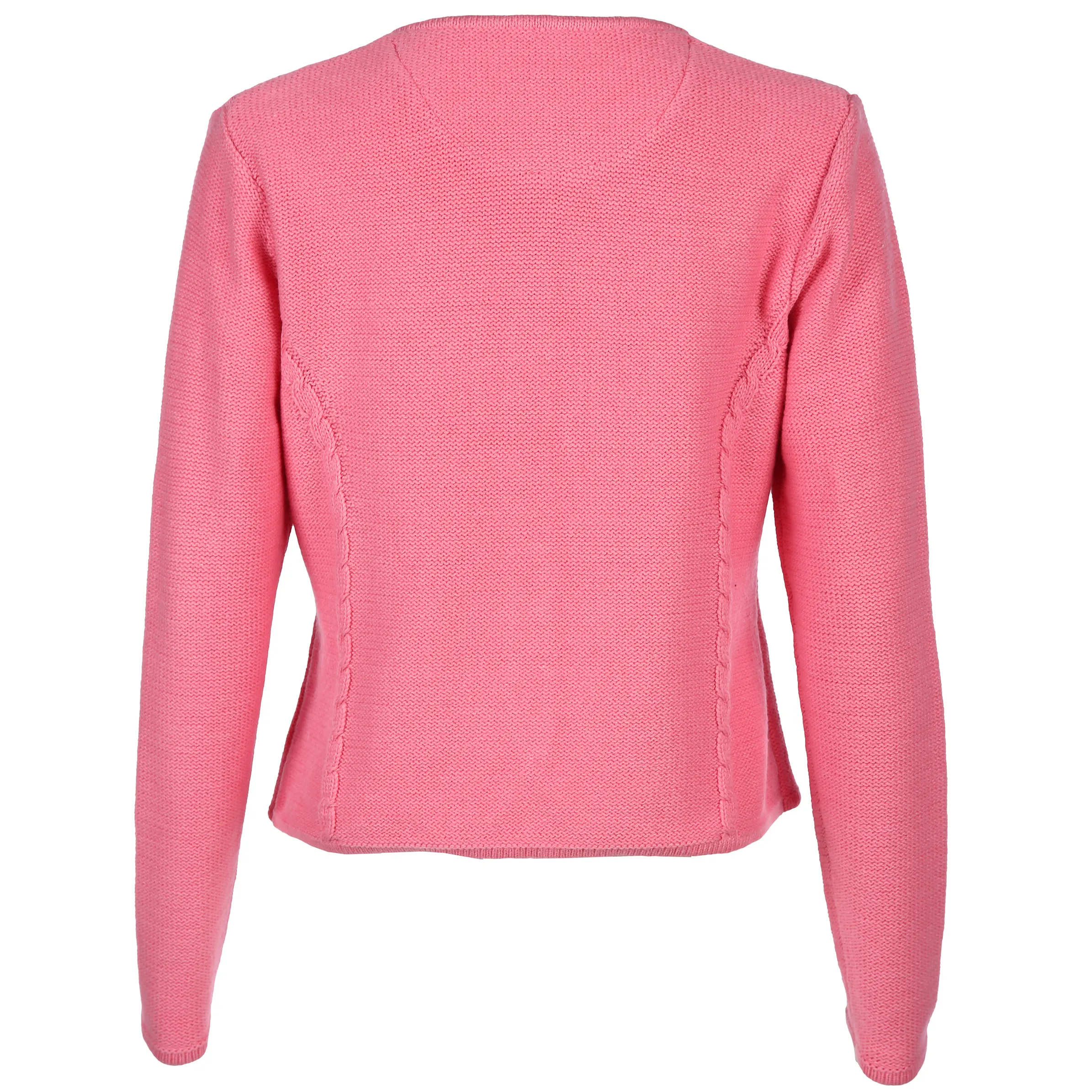 Damen Trachten Strickcardigan mit Zopfmuster