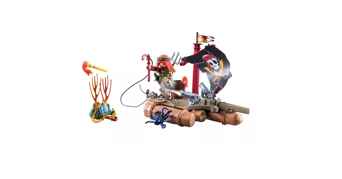 PLAYMOBILPiratenvlot met schat Constructiespeelgoed  (71794)