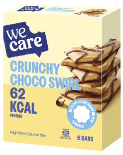WeCare Choco Crunchy Swirl Gluten Free 78GR