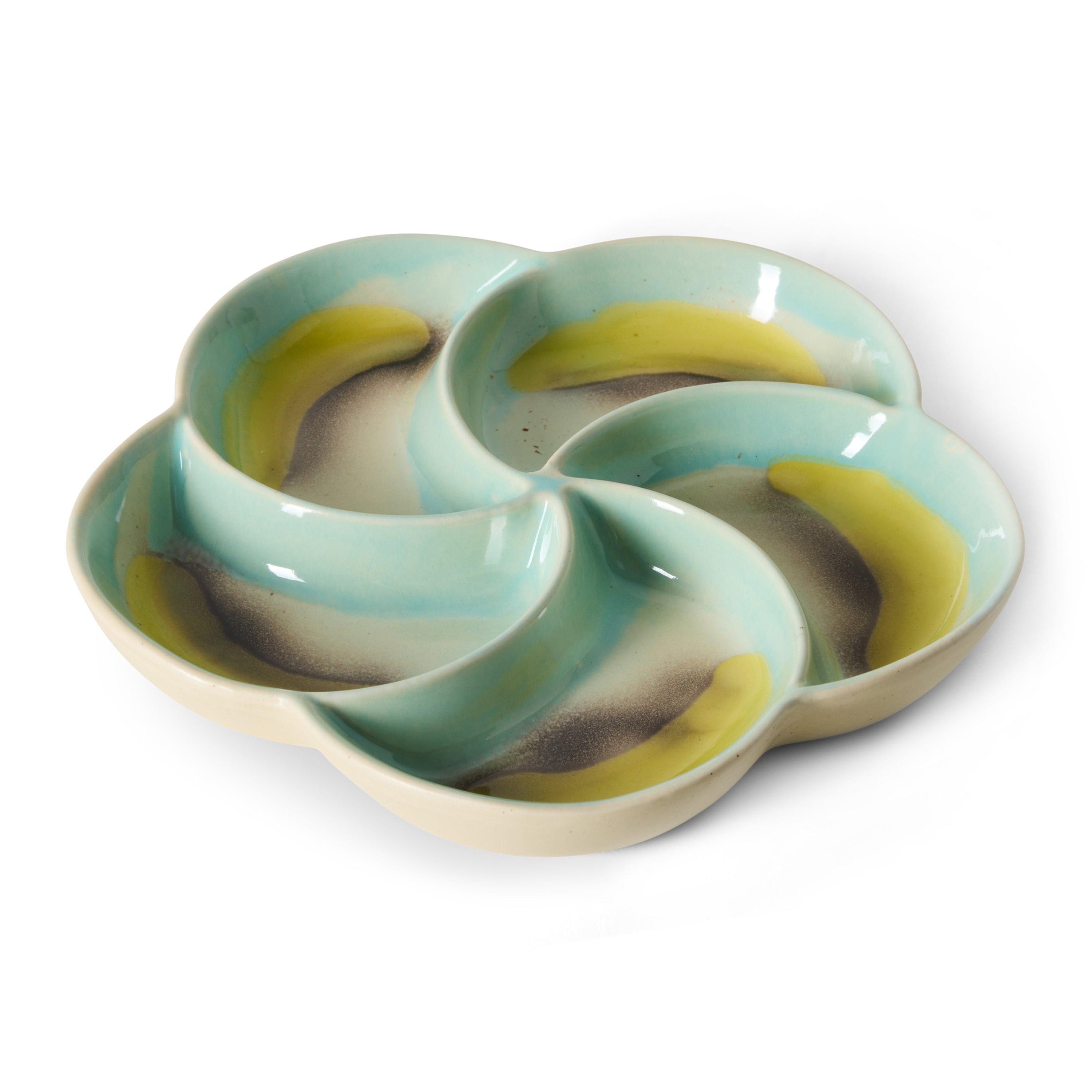 HKliving 70's Ceramics Snackschaal - Glint