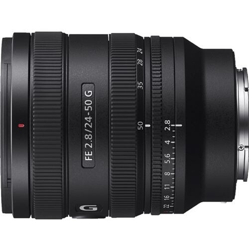 Objectif zoom Sony FE 24-50 mm F2.8 G | Zoom standard lumineux plein format série G
