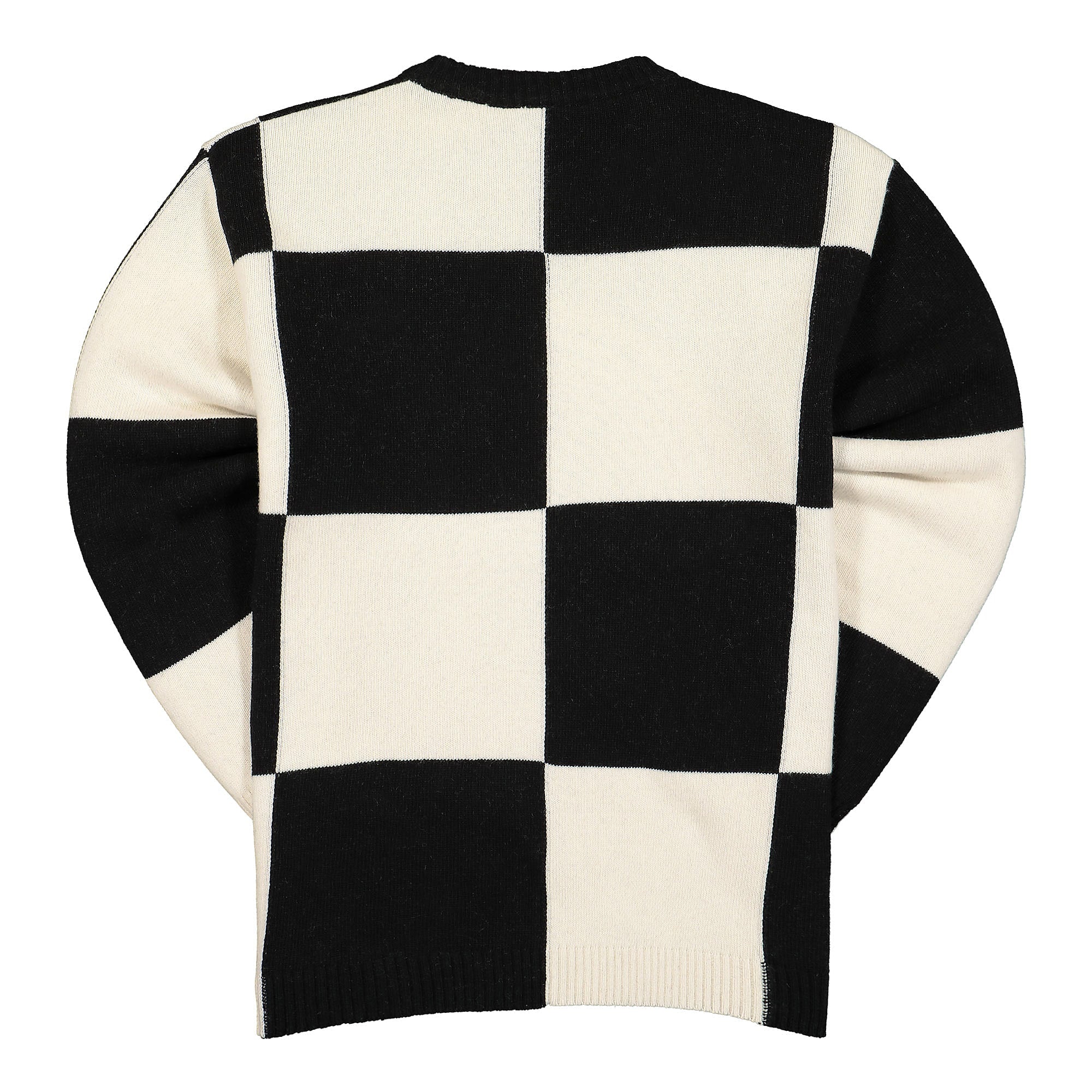 Bel-Air Athletics<br>Colour Block Intarsia Knit Sweater