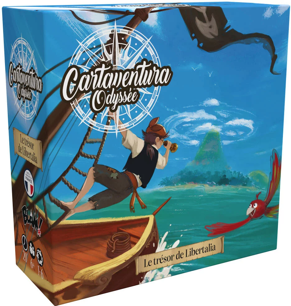 CARTAVENTURA ODYSSEE : LE TRESOR DE LIBERTALIA