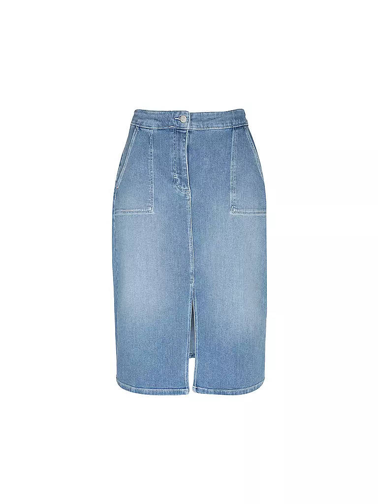 COMMA IDENTITY Jeansrock blau