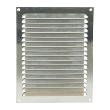 Renson ventilatierooster opbouw aluminium zilver 200x250 mm