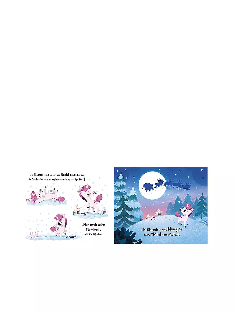 MAGELLAN VERLAG Buch - Nur noch zehn Minuten bis Weihnachten, kleines Einhorn keine Farbe