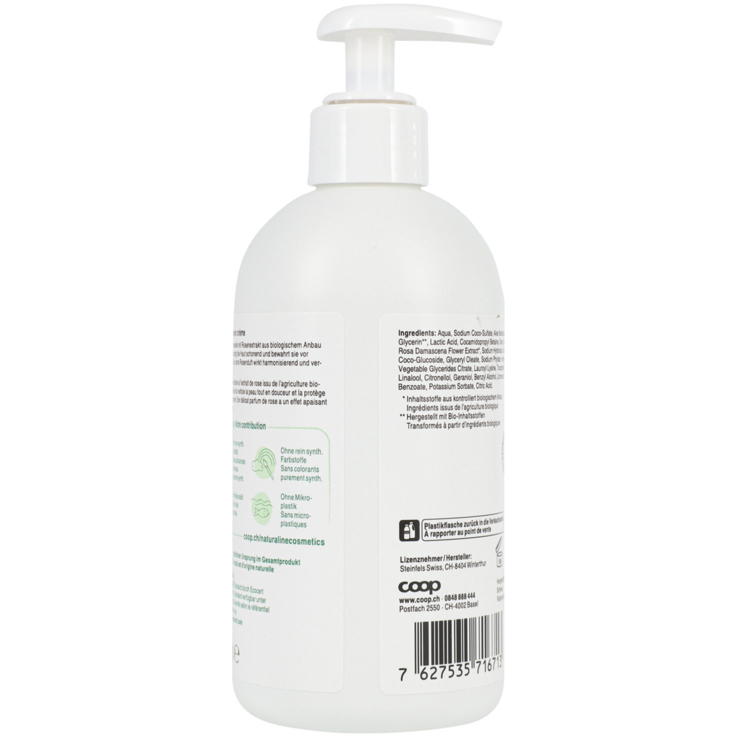 Naturaline Cremeseife Rose/Aloe Vera
