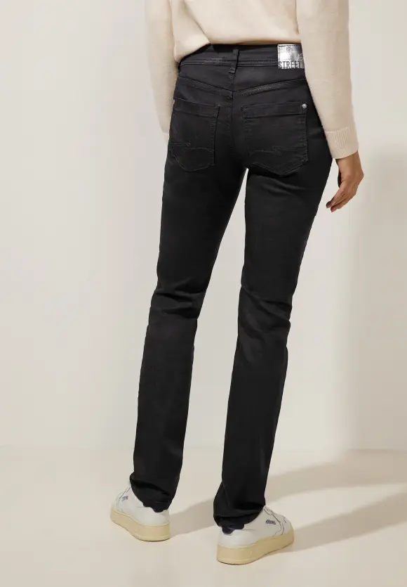 Dunkle Casual Fit Jeans - black rinsed wash
