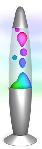 Music - Lava Lampe m/Farveskift