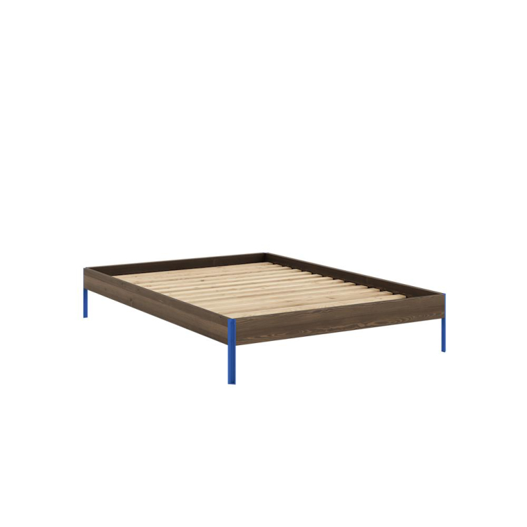 Karup Design Core bed 140x200 Vivid Blue naturel