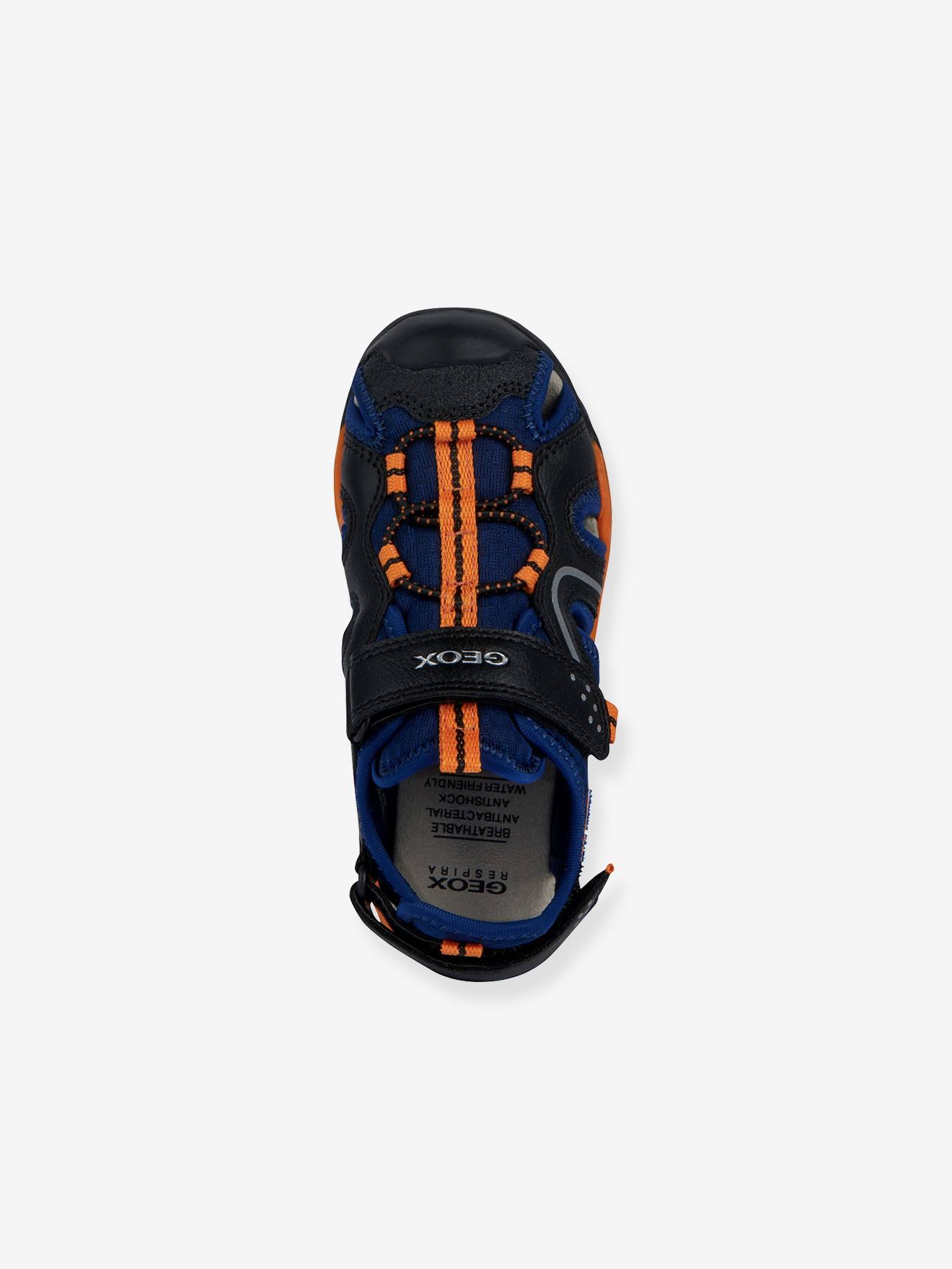 Sandálias infantis Geox® Borealis Boy B vermelhas