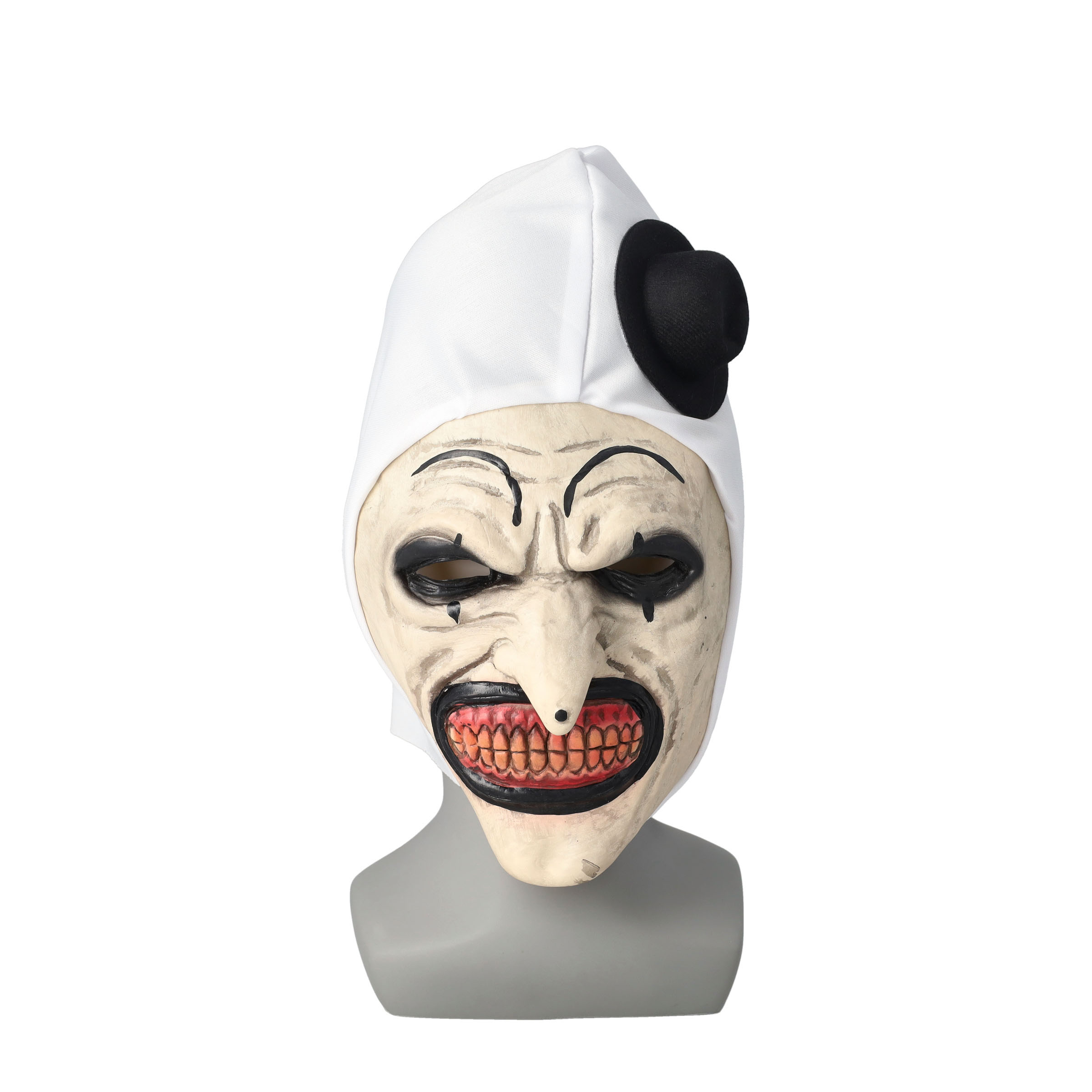 Latex Grusel Maske Fasnacht Gesichtsmaske Kostüm Zubehör Motto Party Accessoire Halloween Foto Requisite - Dämonen Clown