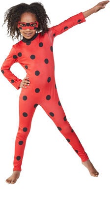 Miraculous Ladybug Kostyme med Maske