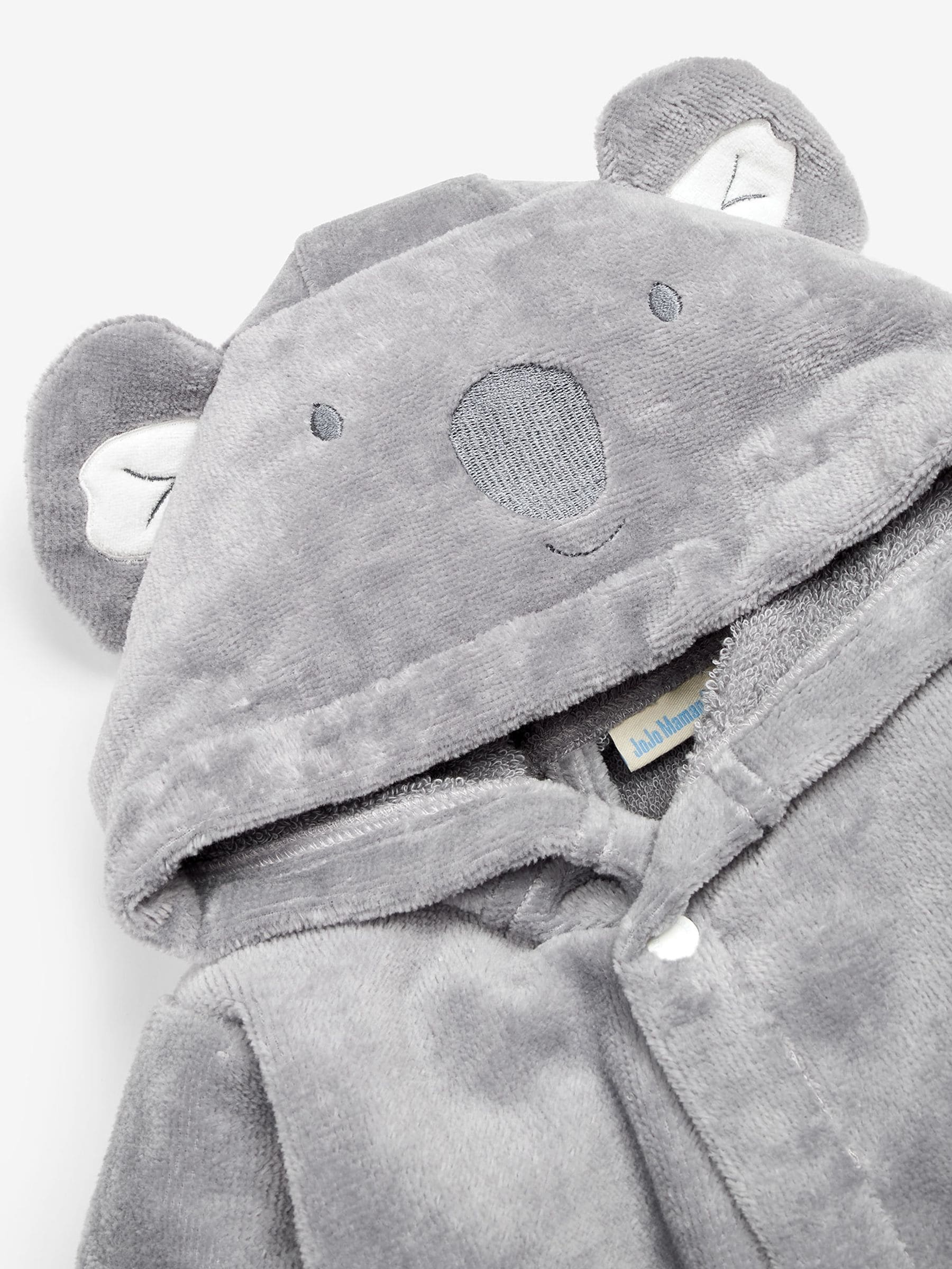 Grijs met koala - JoJo Maman Bébé katoenen badjas