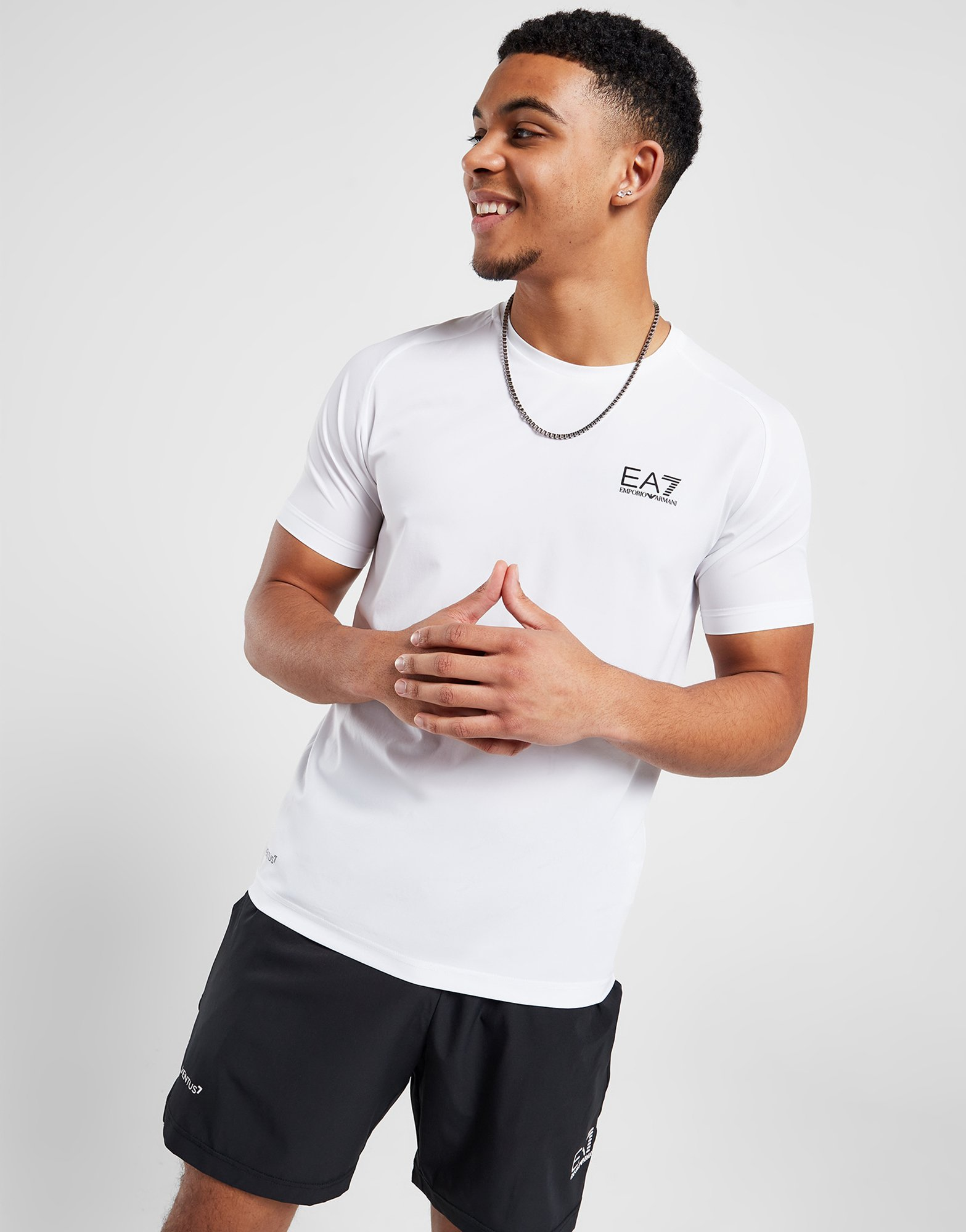 Emporio Armani EA7 Ensemble T-shirt/Short Imprimé Homme