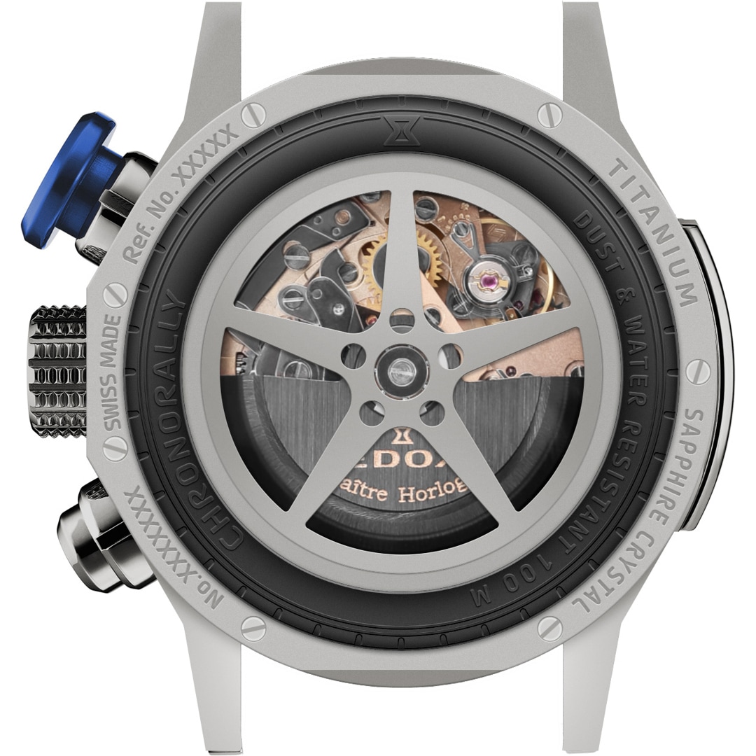 Edox Chronorally Automatic Chronograph