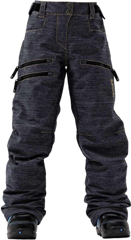 Rehall  Ski/snowboardbroek Meisjes Blauw 128