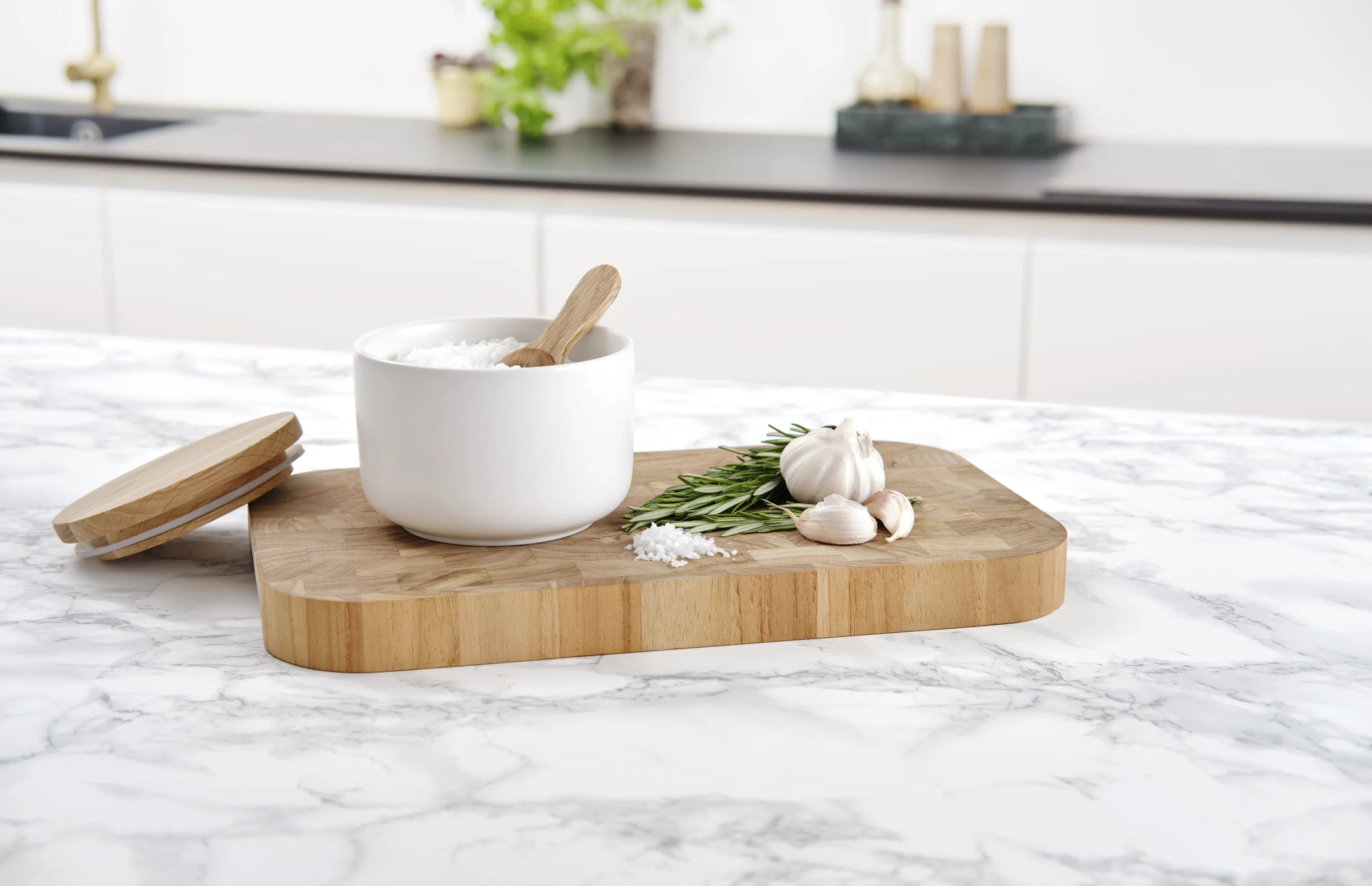 Cook & Baker Saltkar m. ske og låg