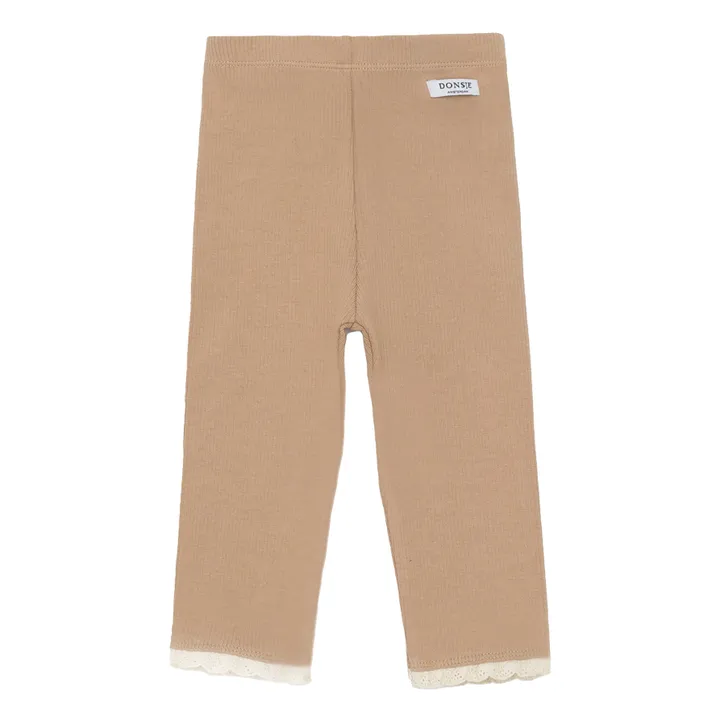 Donsje Legging Coton Bio Affy | Beige