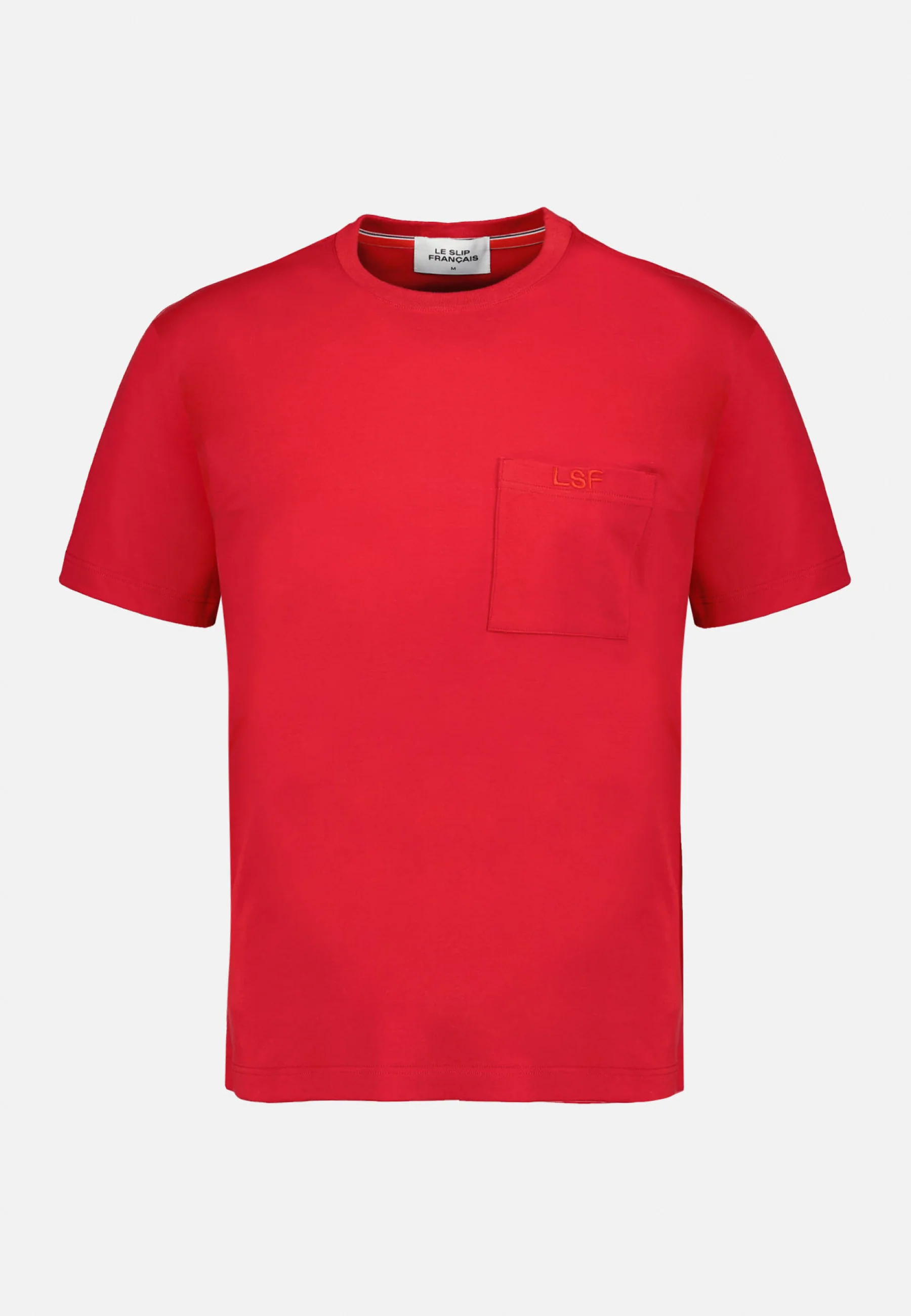 T-shirt Homme en coton-Sasha Rouge Cerise
