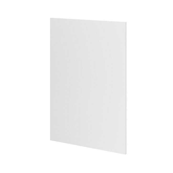 Joue de finition caisson bas Goodhome Garcinia gris clair brillant H. 90 cm x l. 61 cm x Ep. 18 mm