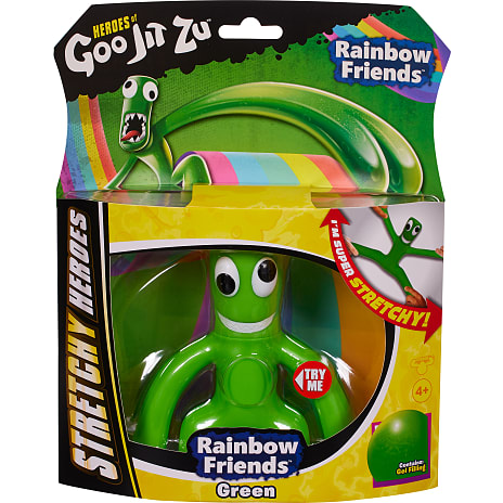 Goo Jit Zu Rainbow Friends strækbar Blue figur 10,6 cm