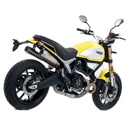 Silencieux Arrow Nichrom Dark Pro-race embout Acier