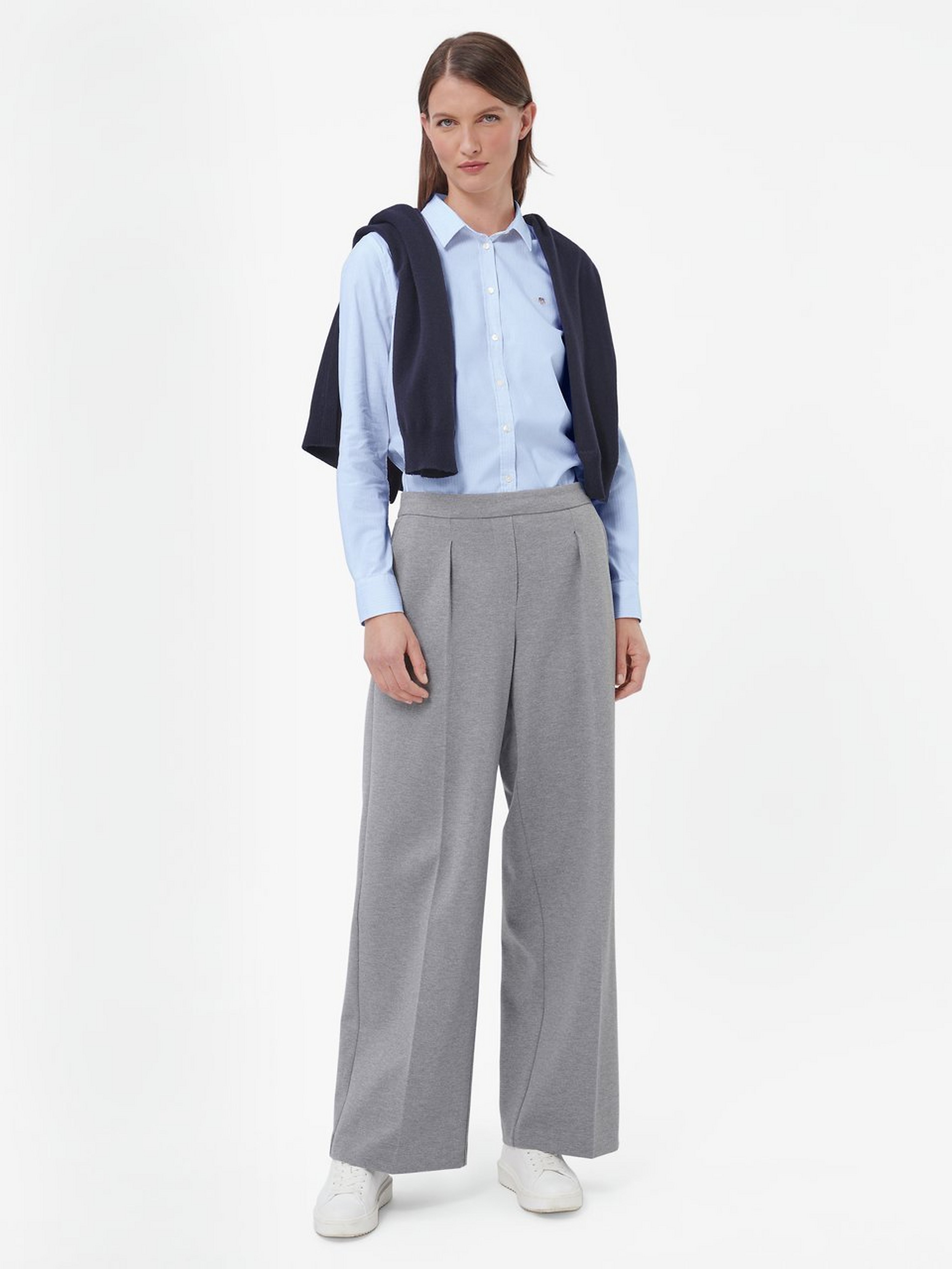 Bluse mit Hemdkragen
