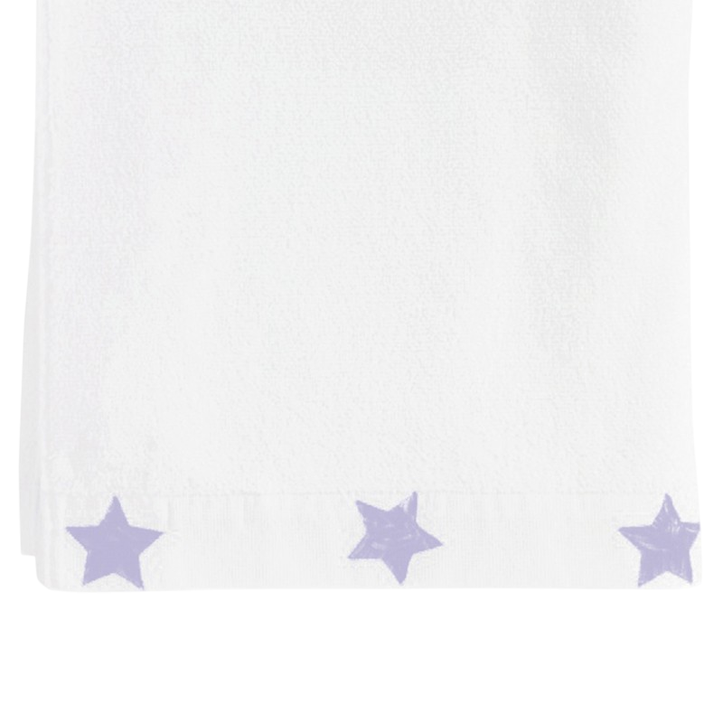 Badetuch Sternen Lila