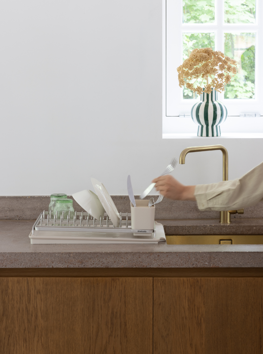 SinkSide Afdruiprek - Soft Beige