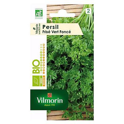 Graines de Persil Frisé Vert Foncé Bio