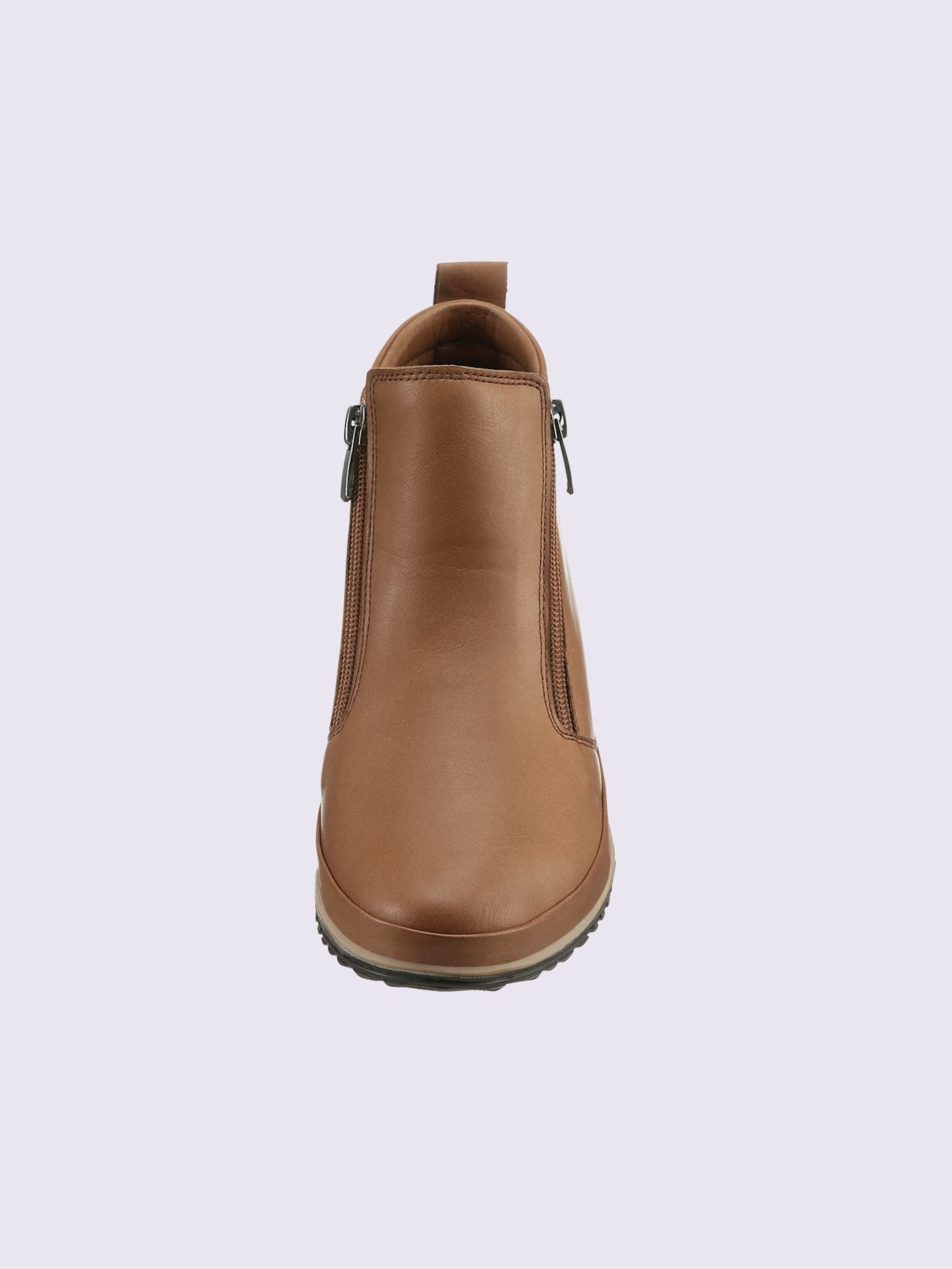 Bottine courte cuir nappa de vache